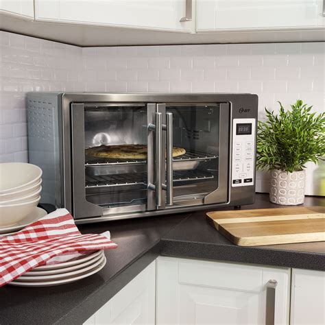 Oster French Door Digital Oven With Convection Stainless Steel