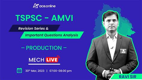Production Tspsc Amvi Revision Series Imp Questions Analysis