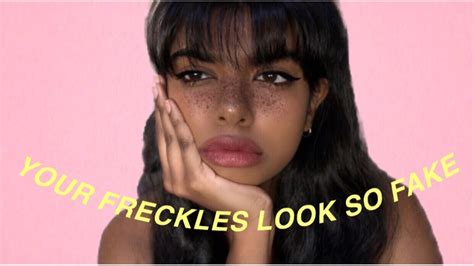 Instagram Fake Freckles A Tutorial Youtube