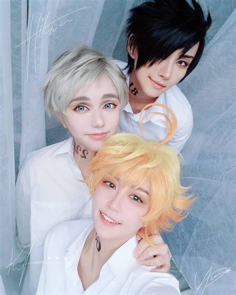 Emma Norman And Ray The Promised Neverland Cosplay Cosplay Anime