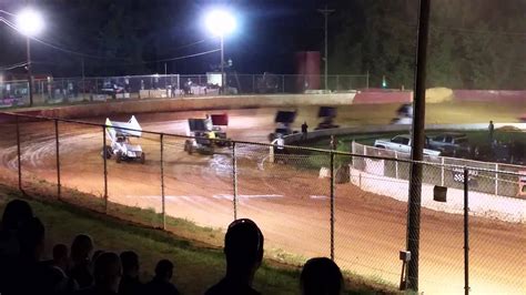 East Lincoln Speedway Sprint Cars Youtube