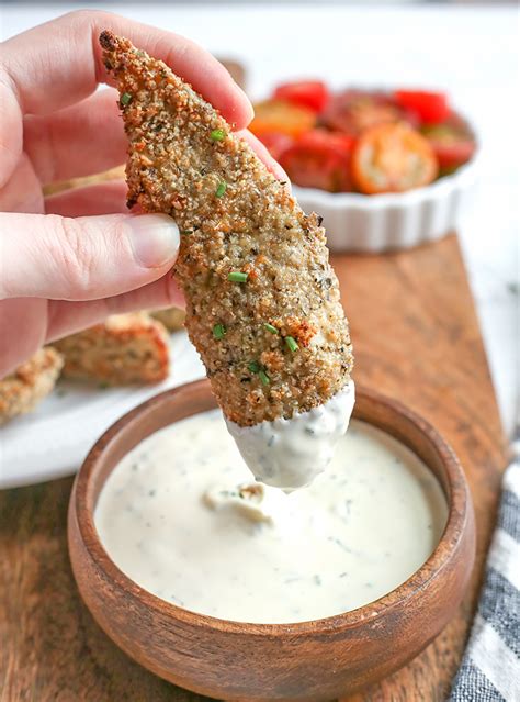 Daily values are based on 2000 calorie diet food images may show a similar or a related product and are not meant to be used for food identification. Paleo Whole30 Air Fryer Breaded Chicken - Real Food with ...