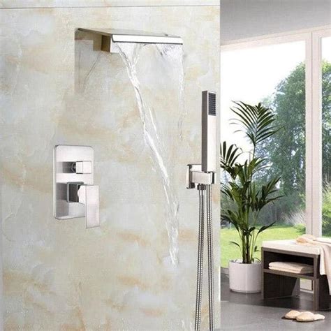 Waterfall Wall Mounted Shower System Guenda