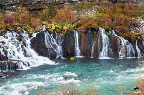 Hraunfossar Wasserfälle Attraktionen In Island Arctic Adventures