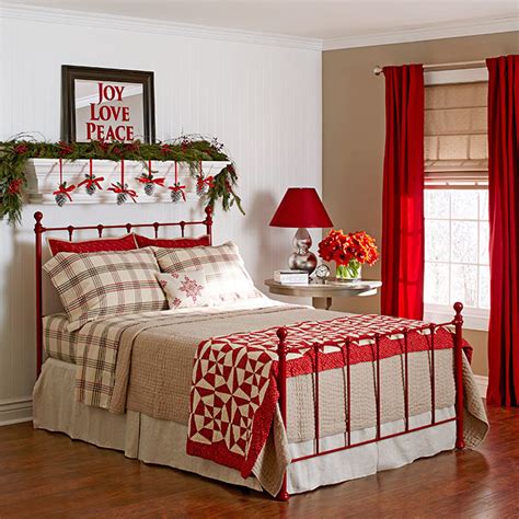 10 Christmas Bedroom Decorating Ideas Inspirations