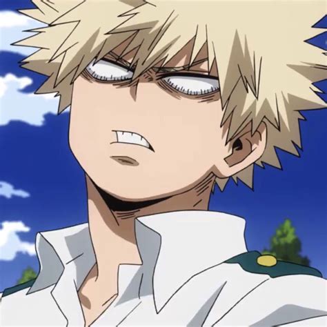 Bakugou Angry Face Pin On My Hero Academia Even At This 30 Percent