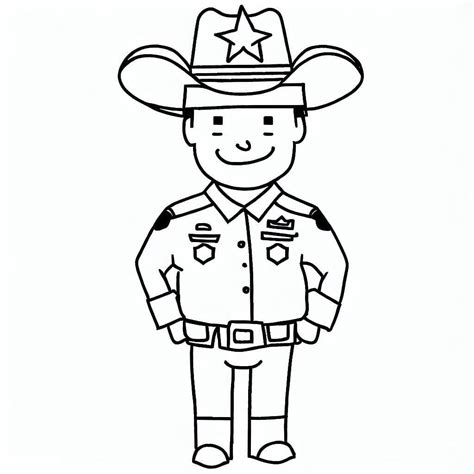 Desenhos De Xerife Assustado Para Colorir E Imprimir ColorirOnline Com