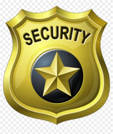 Security Guard Badge Icon Clipart Security Guard Logo Png Free