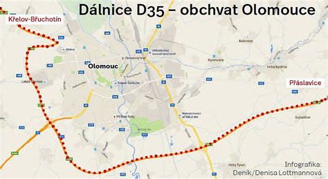 Zahájení výstavby úseků dálnice d35 opatovice n.l. Deník.cz | Dokončení západního obchvatu Olomouce | fotogalerie