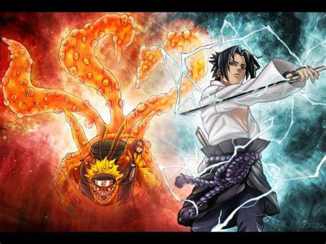 Fonds Décran Manga Naruto Naruto Shippuden Naruto Vs Sasuke Anime
