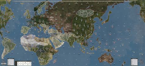 Axis And Allies 1940 Global Map