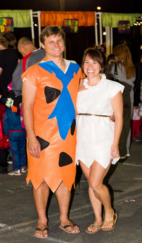 Domestic Fashionista Fred And Wilma Flintstone Couples Halloween Costume