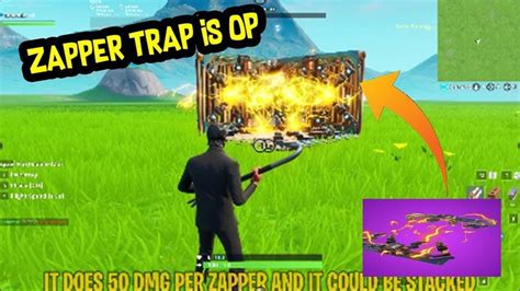 New Zapper Trap Is Op And Floating Island Back Fortnite Update