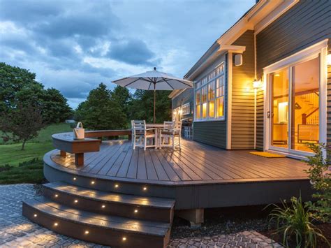 For better calculations divide this number again by the total height. 7 Stylish Deck Features | HGTV
