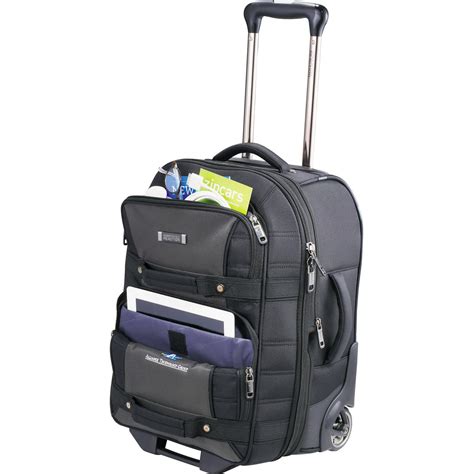 So what you really can take with you to a cabin? Kenneth Cole Tech 21" Wheeled Carry-On Luggage | Custom Bags