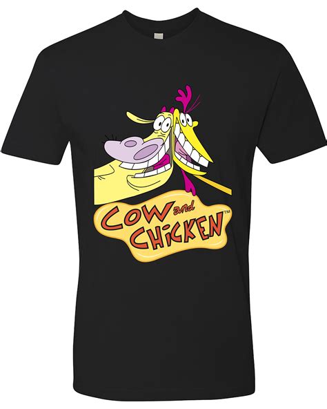 Cow And Chicken T Shirt Comfortable Adult Unisex T Shirt Etsy