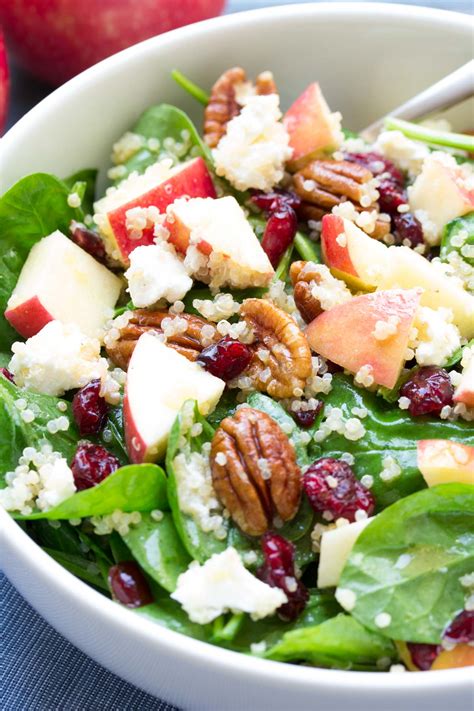 Easy Recipe Perfect My Favorite Apple Spinach Salad Prudent Penny