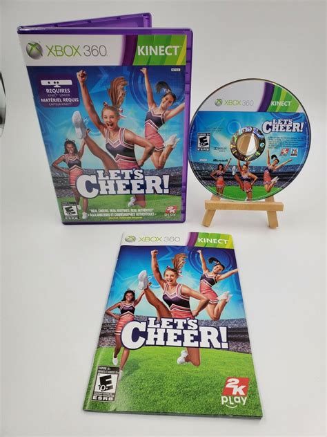Lets Cheer Xbox 360 Kids Kinect Game Cheerleadercheerleadingexercise