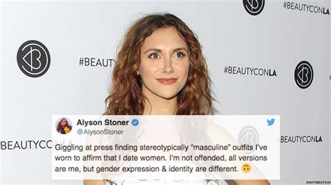 Alyson Stoner Had A Perfect Response For Press Not Knowing Gender Identity Vs Gender Expression
