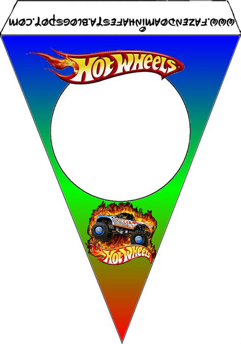 Realiza un cumpleaños temático y verás que los chicos se lo pasan en grande. Imprimibles de Hot Wheels 2. | Ideas y material gratis ...