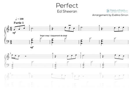 Printable Free Lap Harp Sheet Music For Beginners