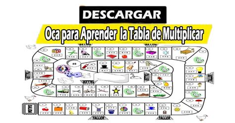 De particular notoriedad fue el uso de los dados poliédricos, las hojas de personaje, el desarrollo progresivo de personajes y la dinámica de juego centrada en la acción conjunta de un director de juego que narra la historia y de unos jugadores que. JUEGO DE LA OCA PARA APRENDER LA TABLA DE MULTIPLICAR