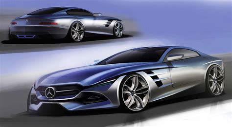 Mercedes Benz Concept Design Sketch By Byoungoh Choi Futuristic Cars