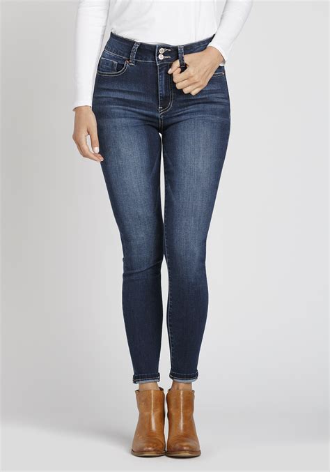 Womens Super High Rise Ankle Skinny Jeans Warehouse One