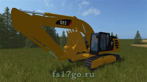 Экскаватор Caterpillar 329e для Farming Simulator 2017