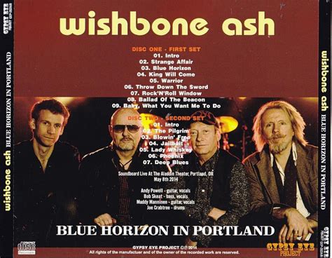 Wishbone Ash Blue Horizon In Portland Ace Bootlegs