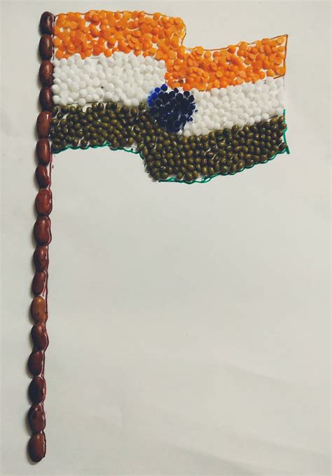 Republic Day Craft Of Indian Flag School Crafts Crafts Indian Flag