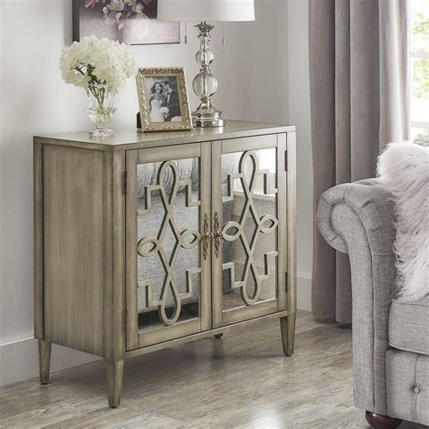 Sanna 2 Door Mirrored Cabinet Rooms To Go Furniture Home Furniture