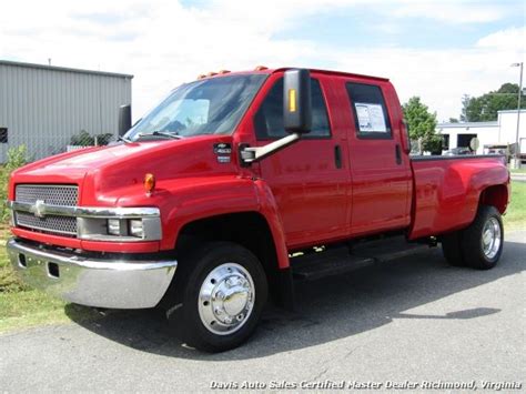 2006 Chevrolet Kodiaktop Kick C4500 Diesel Duramax Crew Cab Drw