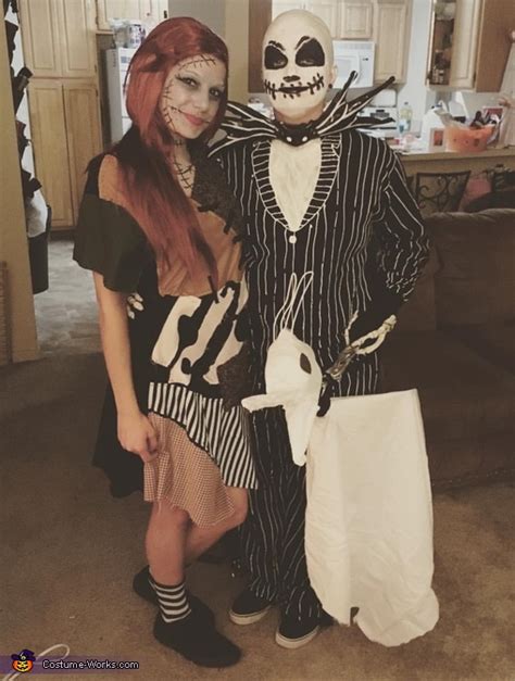 Jack And Sally Skellington Costume Idea For Couples Easy