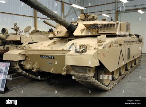 British Challenger Tank As Used In The Gulf War Stock Photo Alamy