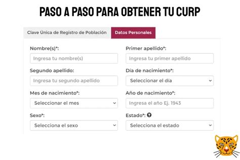 ¿cómo Sacar Mi Curp En Chiapas Online Guía Paso A Paso