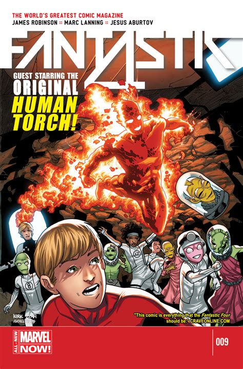 Fantastic Four 2014 9 Comic Issues Marvel