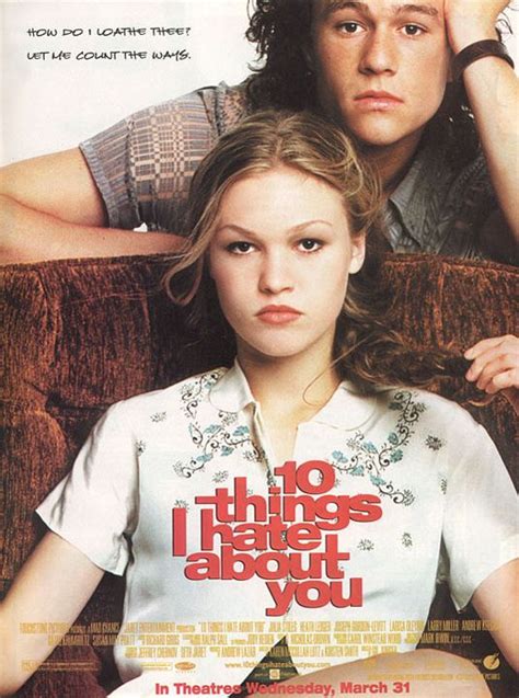 10 Things I Hate About You Movie Poster 1 Of 2 Imp Awards