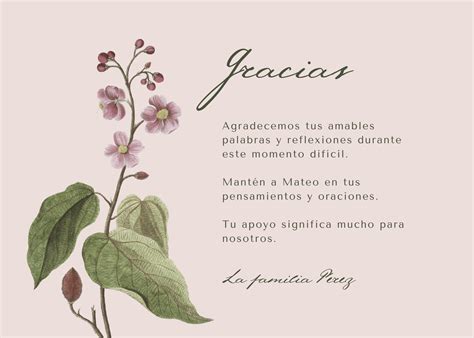 Carta De Agradecimiento En Un Funeral Soalan 0 Reverasite