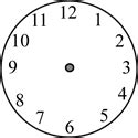 The most common clocks without hands material is metal. Clock Clip Art - Clock Images