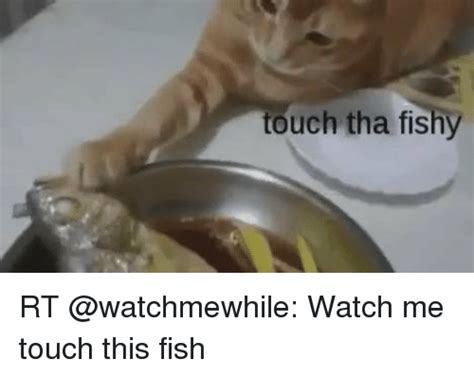 Touch Tha Fishy Rt Watch Me Touch This Fish Meme On Meme