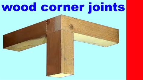 Wood Corner Joints Eine Holzkonstruktion Als Gesägte 3 Fach