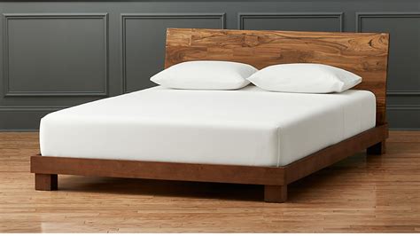 ⭐teak wood beds @ upto 50% off⭐ choose from various original & modern teak wood cot designs such as king size & queen size teak wood bed, single & double teak wood bed, etc. dondra teak bed | CB2