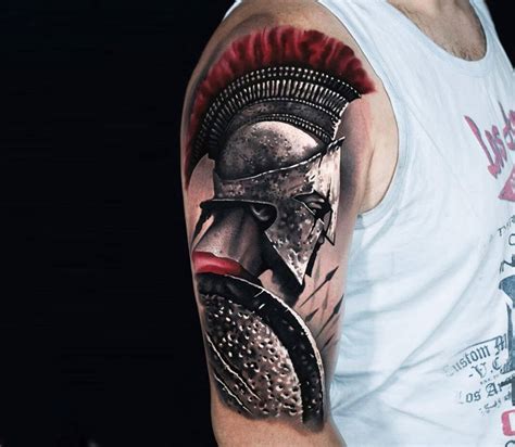 Spartan Warrior Tattoo By A D Pancho Photo 31418