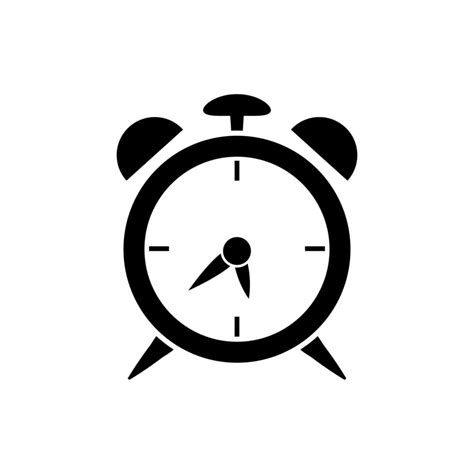 Alarm Clock Icon Vector Time Reminder 6935139 Vector Art At Vecteezy