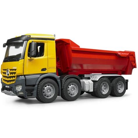 Bruder Mb Arocs Halfpipe Dump Truck Toy Vehicle