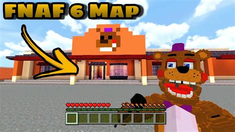 Fnaf 6 Pizzeria Simulator Map Download In Minecraft Pebe Map Tour