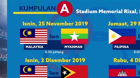 Jadual perlawanan bola sepak 9 sebelah. SEA GAMES jadual perlawanan bola sepak lelaki under 22 ...
