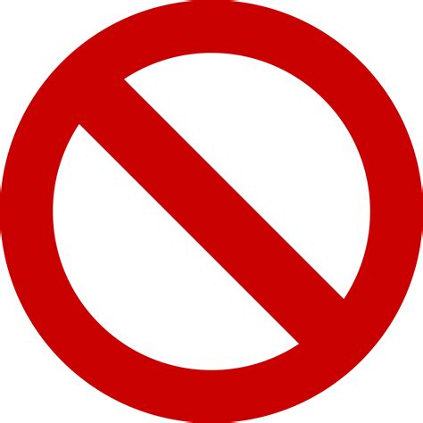 Prohibited Icon Prohibition Icon Png Images With Tran