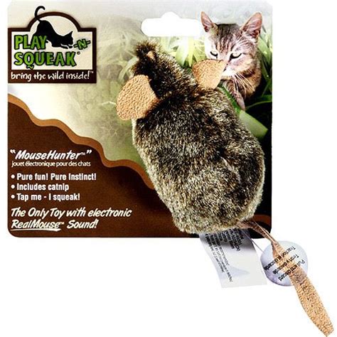 Play N Squeak Mouse Hunter Cat Toys Pure Fun Hunter